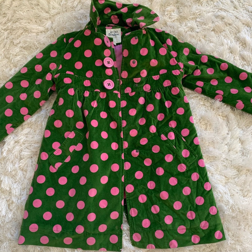 Girls Mini Boden Trench Coat